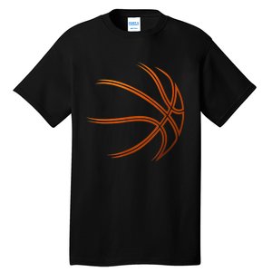 Basketball Player Basketballer Sports Graphic Tall T-Shirt