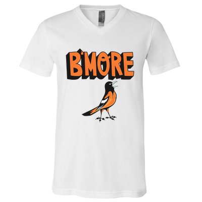 Baltimore Pride Bmore Maryland Md V-Neck T-Shirt