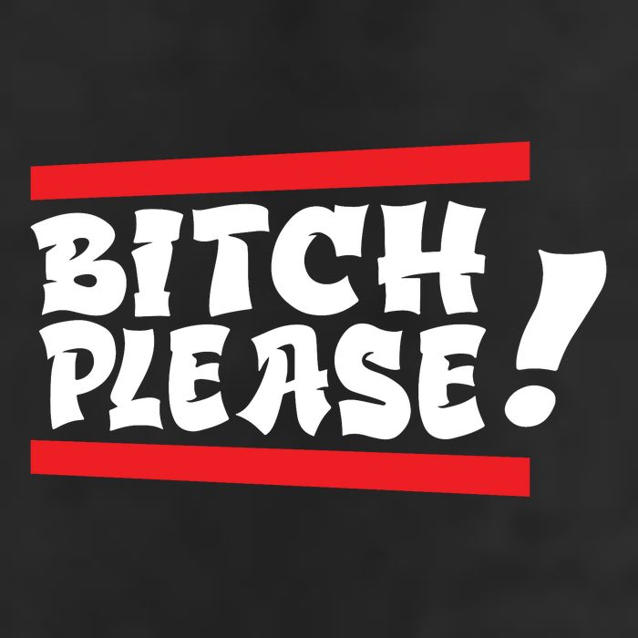 Bitch Please 7 Panel Mesh Trucker Snapback Hat