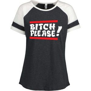 Bitch Please Enza Ladies Jersey Colorblock Tee