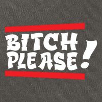 Bitch Please Cotton Canvas Backpack
