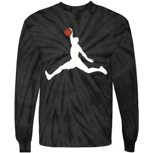 Basketball player Tie-Dye Long Sleeve Shirt