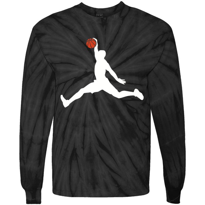 Basketball player Tie-Dye Long Sleeve Shirt