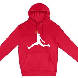 Basketball player Premium Pullover Hoodie