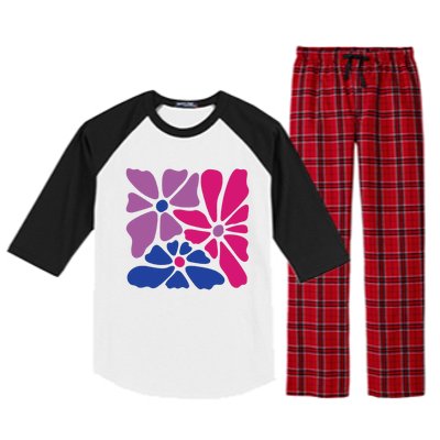 Bi Pride Bisexual Pride Raglan Sleeve Pajama Set