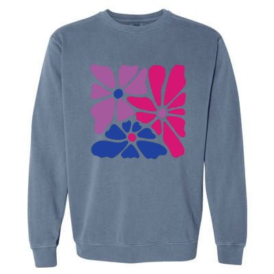 Bi Pride Bisexual Pride Garment-Dyed Sweatshirt