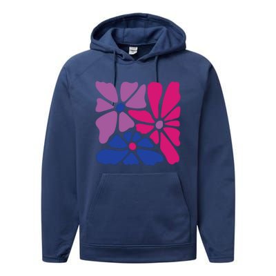 Bi Pride Bisexual Pride Performance Fleece Hoodie