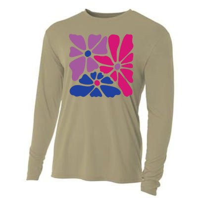 Bi Pride Bisexual Pride Cooling Performance Long Sleeve Crew