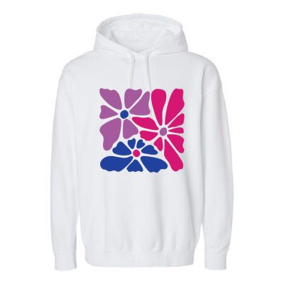 Bi Pride Bisexual Pride Garment-Dyed Fleece Hoodie