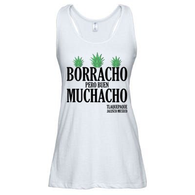 Borracho Pero Buen Muchacho Tlaquepaque Jalisco Mexico Ladies Essential Flowy Tank