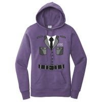 British Policeman Bobby Copper Police Halloween Costume Women's Pullover Hoodie