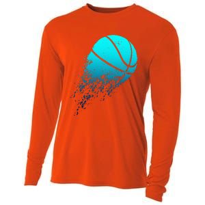 Basketball Player Bball Coach Fan Baller Sports Cooling Performance Long Sleeve Crew