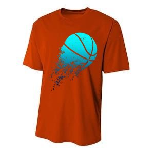 Basketball Player Bball Coach Fan Baller Sports Performance Sprint T-Shirt