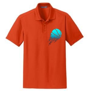 Basketball Player Bball Coach Fan Baller Sports Dry Zone Grid Polo