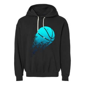 Basketball Player Bball Coach Fan Baller Sports Garment-Dyed Fleece Hoodie