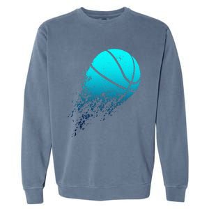 Basketball Player Bball Coach Fan Baller Sports Garment-Dyed Sweatshirt