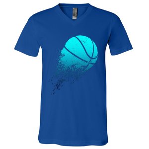 Basketball Player Bball Coach Fan Baller Sports V-Neck T-Shirt