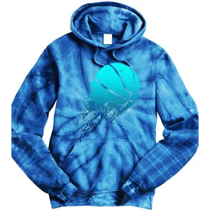 Basketball Player Bball Coach Fan Baller Sports Tie Dye Hoodie