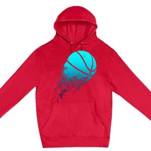 Basketball Player Bball Coach Fan Baller Sports Premium Pullover Hoodie