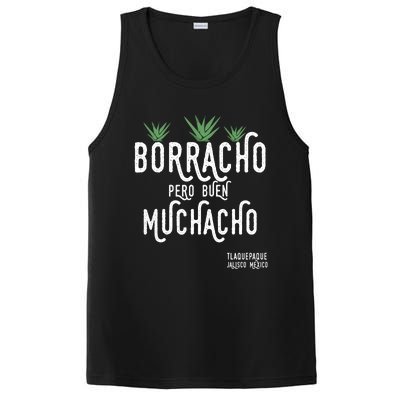 Borracho Pero Buen Muchacho Mexico Saying PosiCharge Competitor Tank