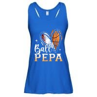 Ball Pepa Baseball Basketball Pepa Grandpa Fathers Day Gift Ladies Essential Flowy Tank