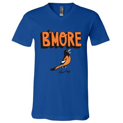 Baltimore Pride Bmore Maryland Md V-Neck T-Shirt