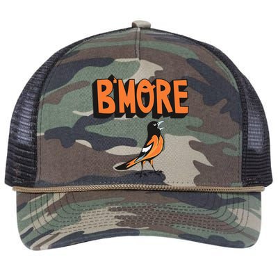 Baltimore Pride Bmore Maryland Md Retro Rope Trucker Hat Cap