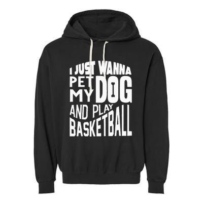 Basketball Player  Basketball Lover Garment-Dyed Fleece Hoodie