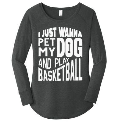 Basketball Player  Basketball Lover Women's Perfect Tri Tunic Long Sleeve Shirt