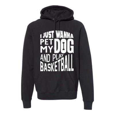 Basketball Player  Basketball Lover Premium Hoodie