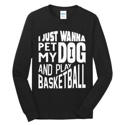 Basketball Player  Basketball Lover Tall Long Sleeve T-Shirt