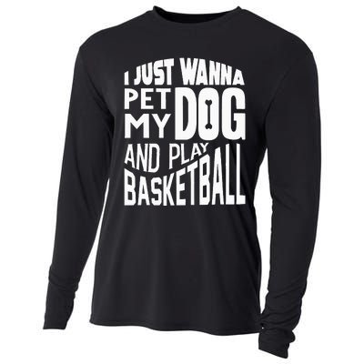 Basketball Player  Basketball Lover Cooling Performance Long Sleeve Crew