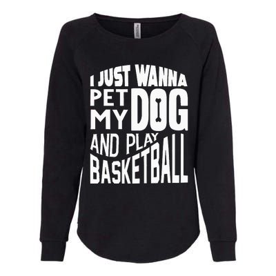 Basketball Player  Basketball Lover Womens California Wash Sweatshirt