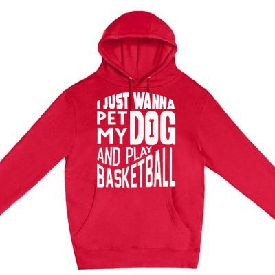 Basketball Player  Basketball Lover Premium Pullover Hoodie