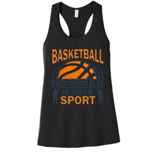 Basketball Players Basketball Team Graphic Sports Basketball Women's Racerback Tank