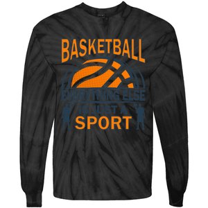 Basketball Players Basketball Team Graphic Sports Basketball Tie-Dye Long Sleeve Shirt