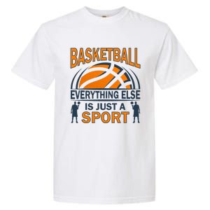 Basketball Players Basketball Team Graphic Sports Basketball Garment-Dyed Heavyweight T-Shirt