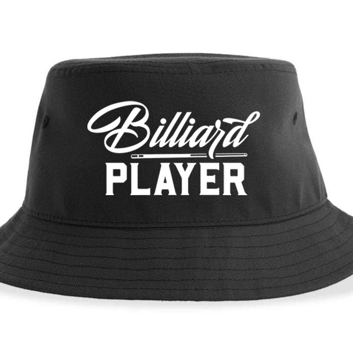 Billiards Player Billiards Dad Gift For Father’s Day Sustainable Bucket Hat