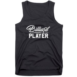 Billiards Player Billiards Dad Gift For Father’s Day Tank Top