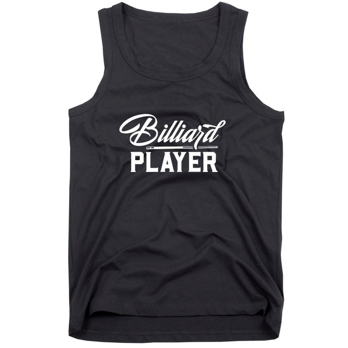 Billiards Player Billiards Dad Gift For Father’s Day Tank Top