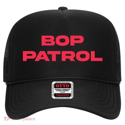 Bop Patrol High Crown Mesh Back Trucker Hat