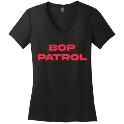Bop Patrol Women's V-Neck T-Shirt