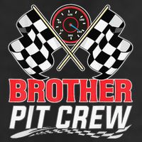 Brother Pit Crew Race Car Birthday Party Racing Family 25L Jumbo Tote