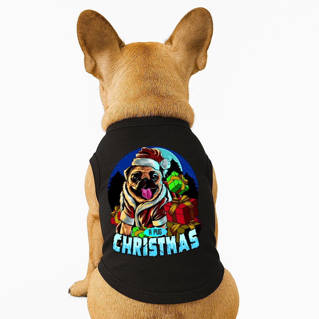 Best Pug Christmas Doggie Tank