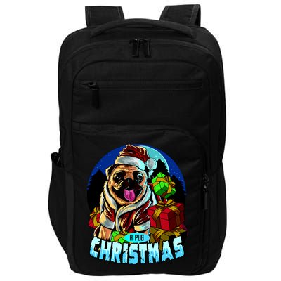 Best Pug Christmas Impact Tech Backpack