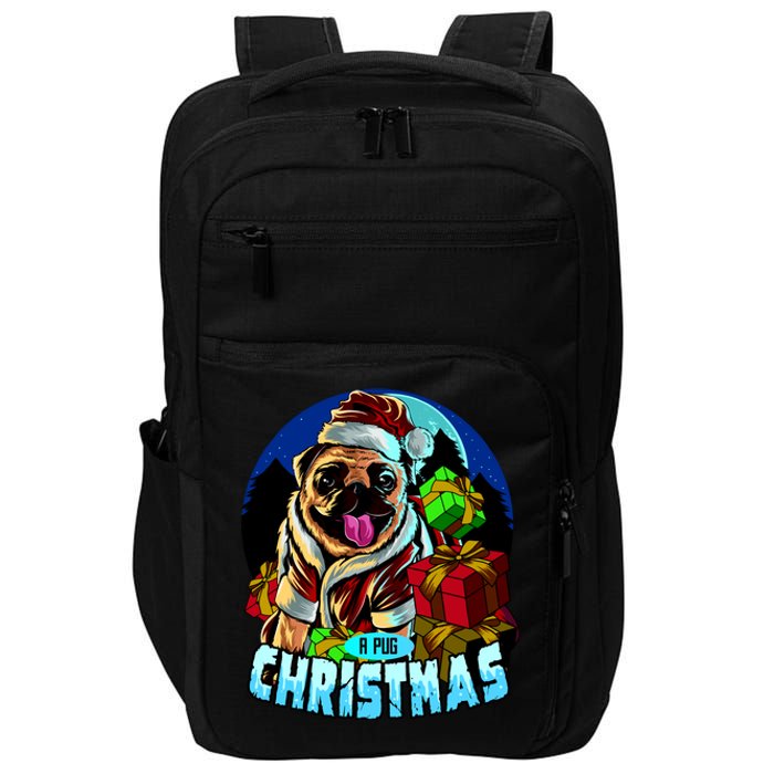 Best Pug Christmas Impact Tech Backpack