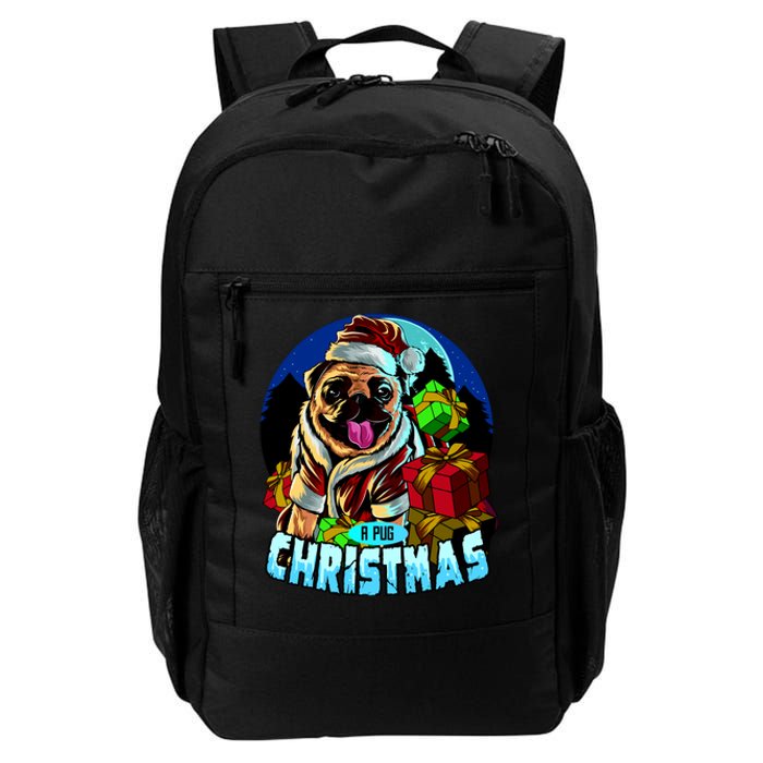 Best Pug Christmas Daily Commute Backpack