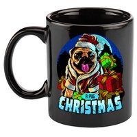 Best Pug Christmas 11oz C Handle Ceramic Mug