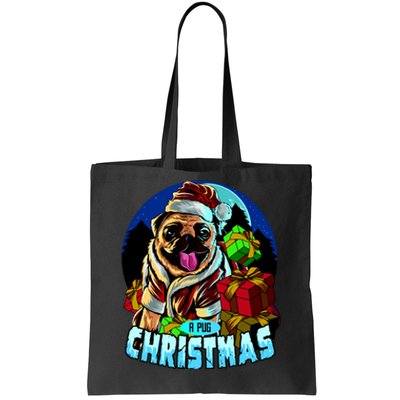 Best Pug Christmas Tote Bag