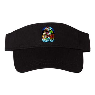 Best Pug Christmas Valucap Bio-Washed Visor